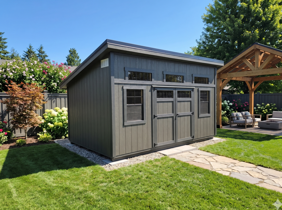 Studio with landscaping 2