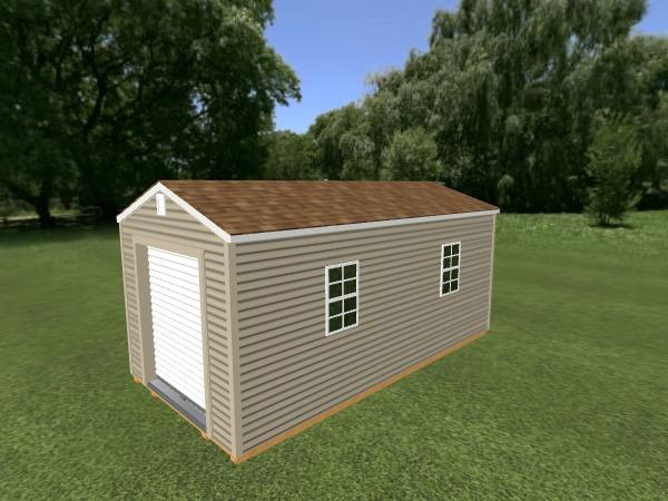 Golf Cart Garage: 10' x 20'