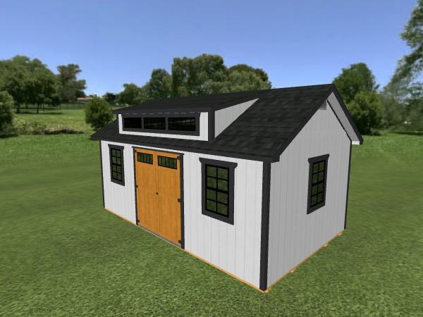 Elite Garden Shed: 12' x 20'